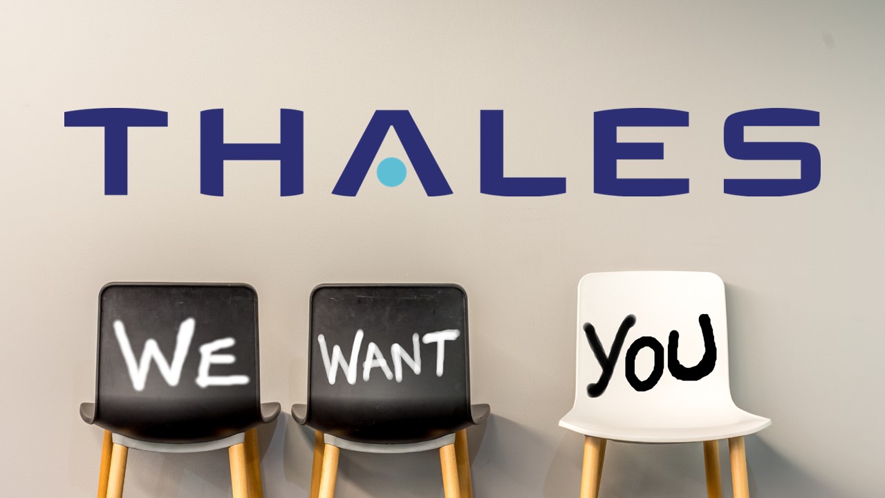 Thales recrute dans 15 grandes familles de métiers tvjob